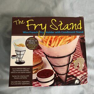 New In Box The Fry Stand Metal Wire French Fry Stand